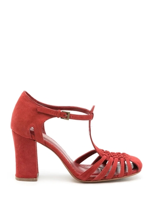 Sarah Chofakian Salomé Boheme pumps - Red