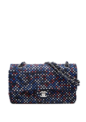 CHANEL Pre-Owned 2016-2017 Crystal Flap shoulder bag - Blue