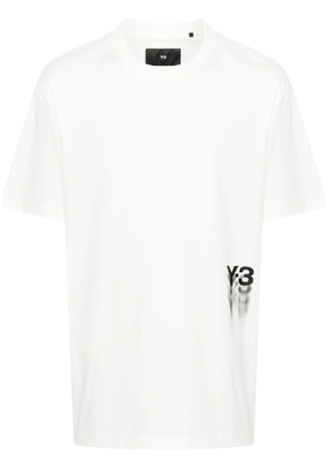 Y-3 GFX SS cotton T-shirt - White