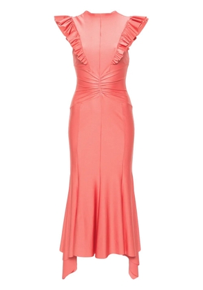 Philosophy Di Lorenzo Serafini ruffled midi dress - Pink