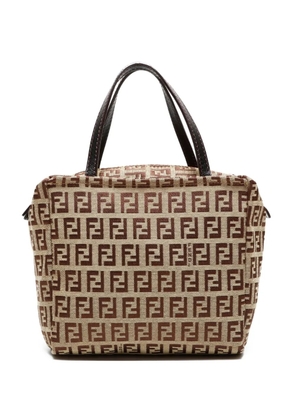 Fendi Pre-Owned 1990-2000 Zucchino pattern handbag - Neutrals