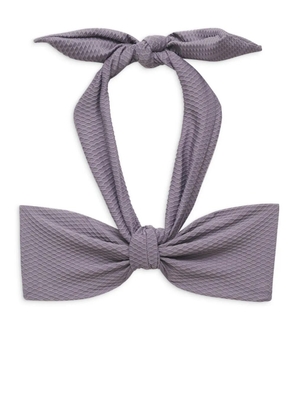 ANINE BING Reeve bikini top - Purple