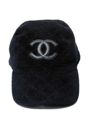 CHANEL Pre-Owned 2000s CC-mark baseball cap - Black
