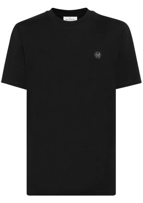 Philipp Plein crystal-embellished cotton T-shirt - Black