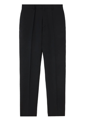 Jil Sander tapered-leg wool trousers - Blue
