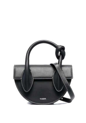 Yuzefi Pretzel mini tote bag - Black
