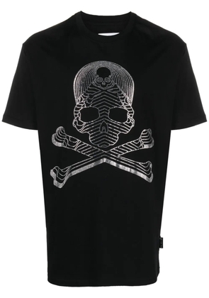 Philipp Plein glass skull T-shirt - Black