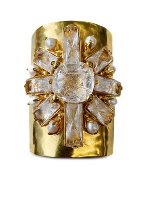 Goossens Manchette Stones cuff bracelet - Gold