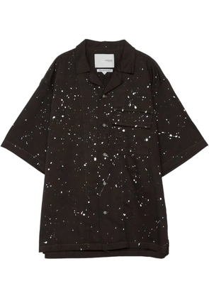 Yoshiokubo Splash shirt - Black
