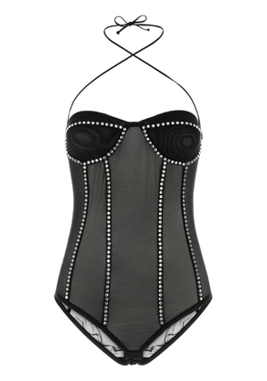 Oséree gem-embellished bodysuit - Black