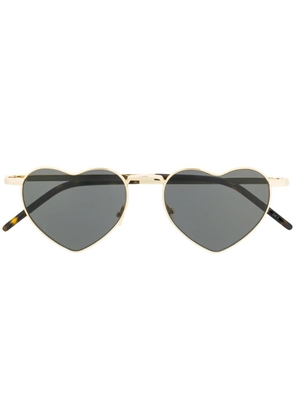 Saint Laurent Eyewear heart-frame sunglasses - Black