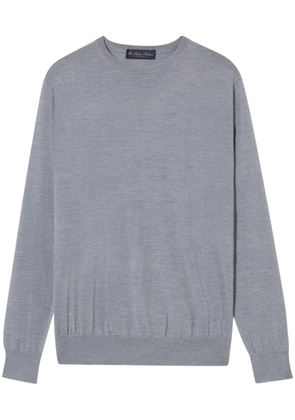 Brooks Brothers crew-neck merino-wool jumper - Grey