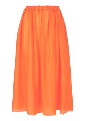 Clube Bossa Pavlova high-waist midi skirt - Orange