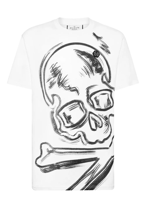 Philipp Plein Skull & Bones T-shirt - White