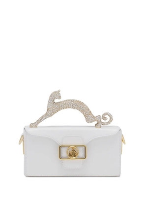 Lanvin Pencil Cat mini bag - White