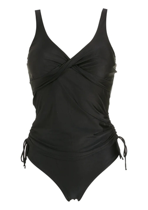Lygia & Nanny Bruma wrap tankini - Black