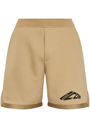 DSQUARED2 printed track shorts - Neutrals