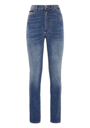 Philipp Plein high-rise skinny jeans - Blue