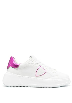 Philippe Model Paris Tres Temple low-top sneakers - White