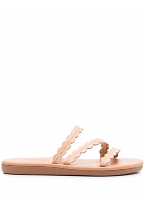 Ancient Greek Sandals leather slip on sandals - Neutrals