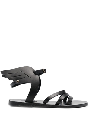 Ancient Greek Sandals wing open-toe sandals - Black