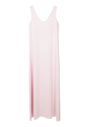 Gloria Coelho V-neck sleeveless maxi dress - Pink