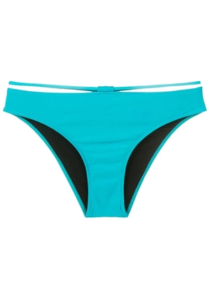 Gloria Coelho bandeau style bikini bottoms - Blue