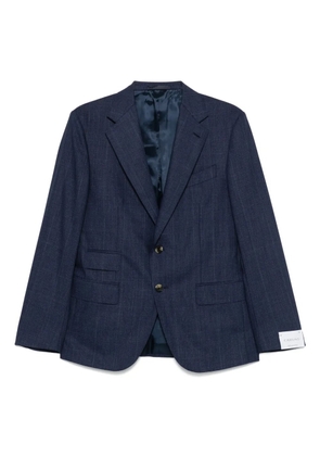 Caruso checked blazer - Blue