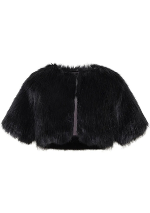 Unreal Fur Love a Fur Bolero - Black