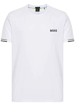 BOSS x Matteo Berrettini logo-print T-shirt - White