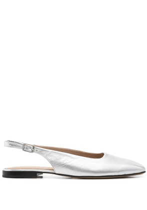 Pomme D´Or leather ballet flats - Silver