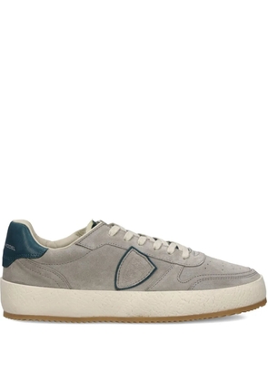 Philippe Model Paris leather low-top sneakers - Grey