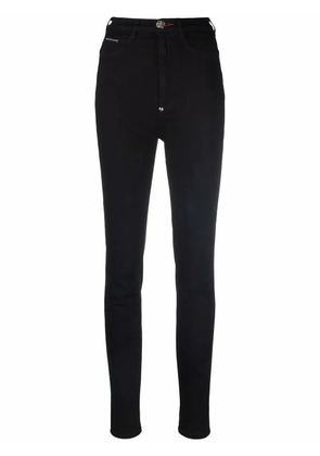 Philipp Plein super high waist jeans - Black