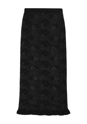 Cecilie Bahnsen Pegonia midi skirt - Black