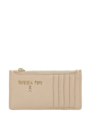 Patrizia Pepe leather wallet - Neutrals