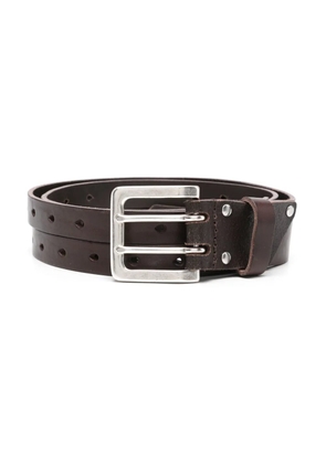 OUR LEGACY Split leather belt - Brown