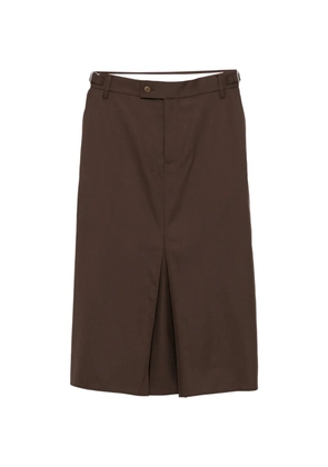 LESS Classic midi skirt - Brown