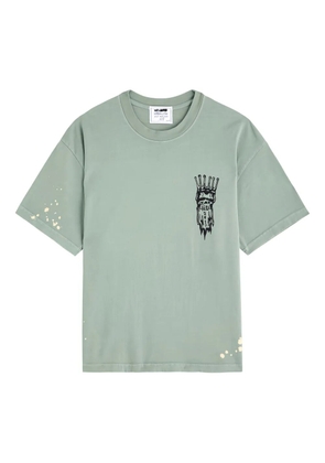 Warren Lotas crown-print T-shirt - Grey