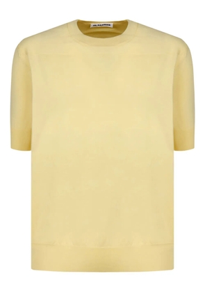 Jil Sander cotton short-sleeve t-shirt - Yellow