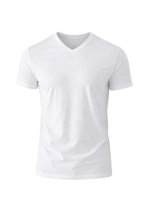 PATRICK ASSARAF V-neck T-shirt - White