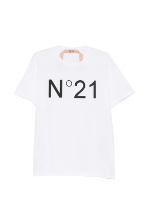 Nº21 logo T-shirt - White
