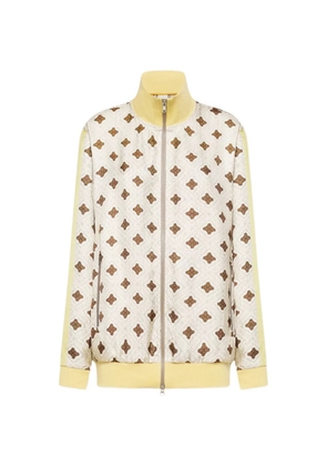 Pierre-Louis Mascia geometric print jacket - Neutrals