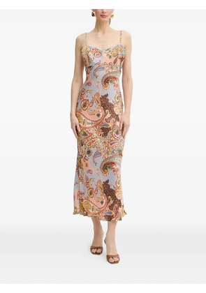 GUESS USA paisley-print maxi dress - Pink