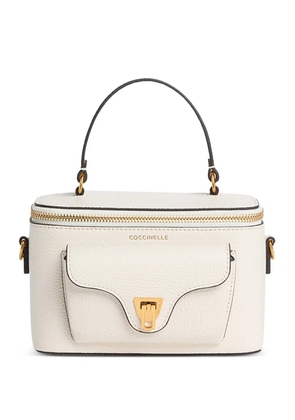 Coccinelle mini Beat generation cross body bag - White
