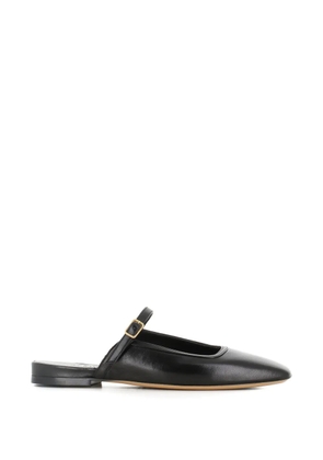 Tassinari Cloe leather mules - Black