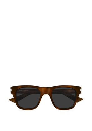 Saint Laurent Eyewear square-frame sunglasses - Brown