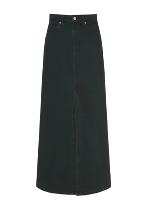 Ulla Johnson Anais denim maxi skirt - Green