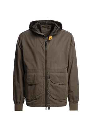Parajumpers Jonas hooded pocketed jacket - Brown