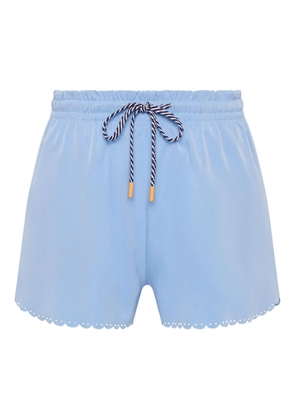 The Upside Era scalloped shorts - Blue