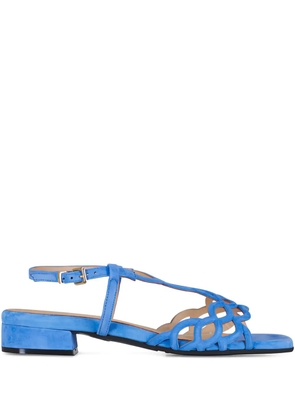 Ron White Brooke cut-out strap sandals - Blue